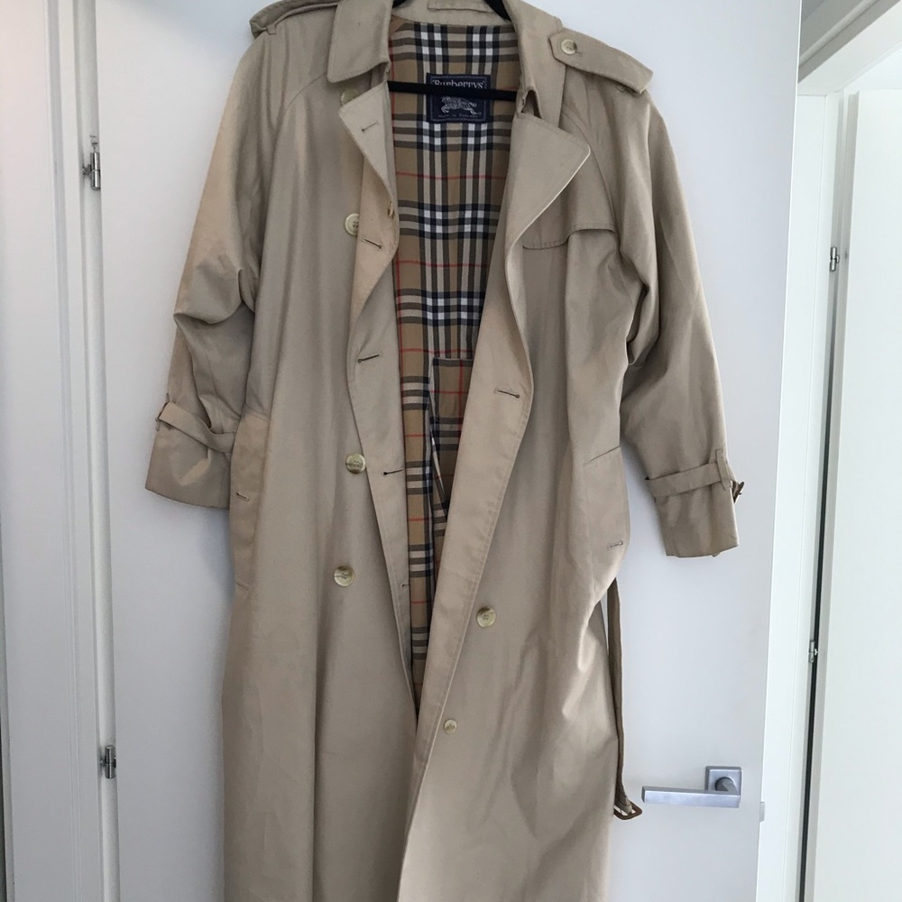Vintage Burberry Tan Trench Coat